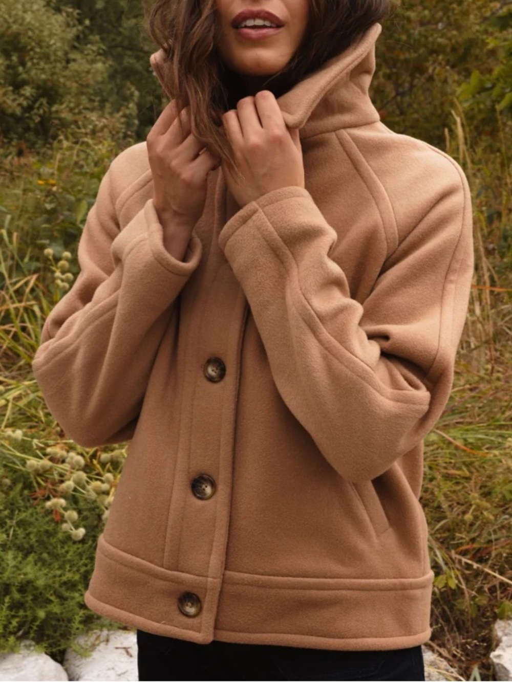 Summersalt the Warmest Wool Short Coat
